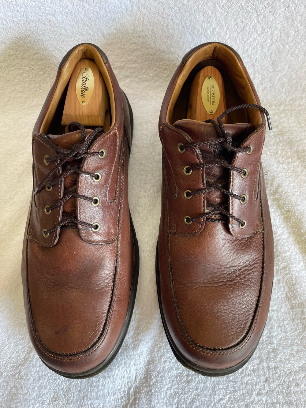 Red Wing #8637 Mens Brown Oxfords Oil/Slip Resistant Sz 12 US
